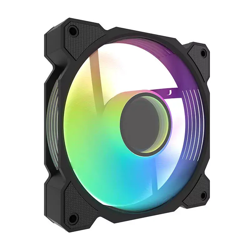 Jäähdytystuuletin Darkflash DR08 (musta) — kotelo-/CPU-tuuletin, malli DR08 musta