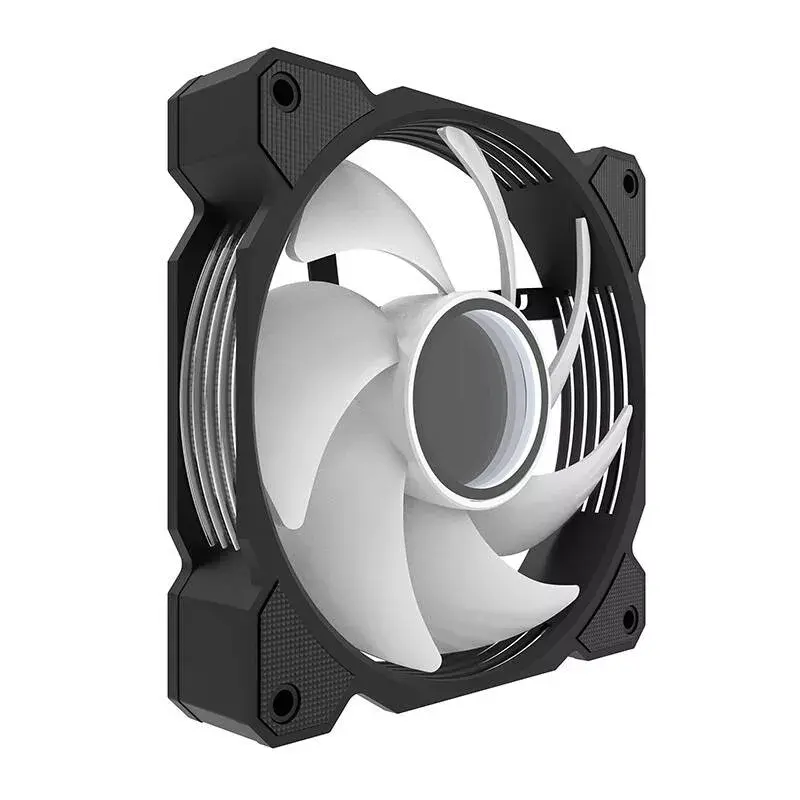 Jäähdytystuuletin Darkflash DR08 (musta) — kotelo-/CPU-tuuletin, malli DR08 musta