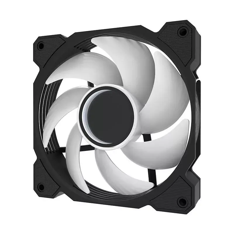 Jäähdytystuuletin Darkflash DR08 (musta) — kotelo-/CPU-tuuletin, malli DR08 musta