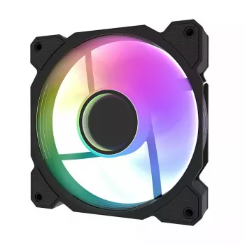 Jäähdytystuuletin Darkflash DR08 (musta) — kotelo-/CPU-tuuletin, malli DR08 musta