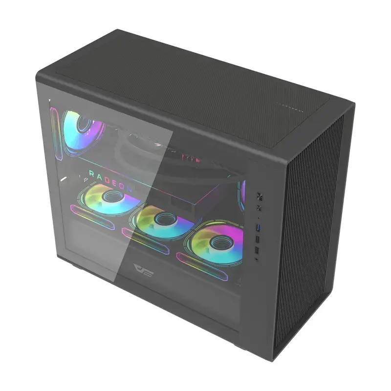 Tietokonekotelo Darkflash DB460M Micro ATX musta