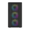 Tietokonekotelo Darkflash DB460M Micro ATX musta
