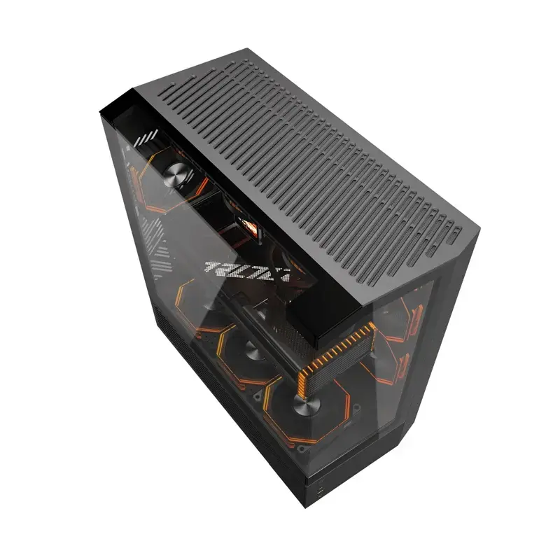 Tietokonekotelo Darkflash DY460 ATX musta