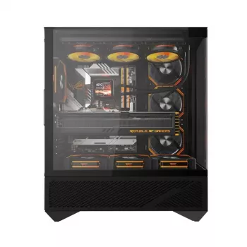 Tietokonekotelo Darkflash DY460 ATX musta
