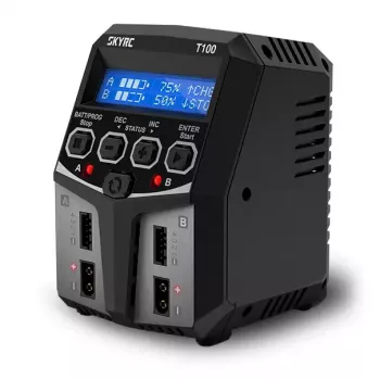 SkyRC T100 akkulaturi AC, 5A latausvirta