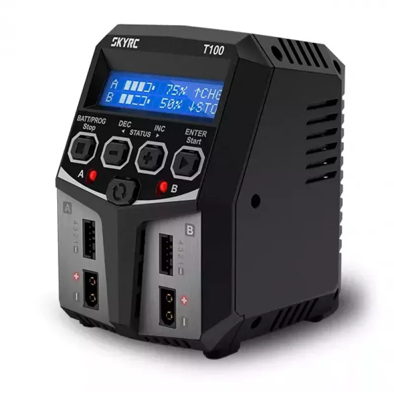 SkyRC T100 akkulaturi AC, 5A latausvirta
