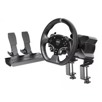 Moza Racing R3 -paketti XBOX & PC:lle, ratti + polkimet, PC, Xbox One, Xbox Series S, Xbox Series X, Home-painike, 360°, suoraveto, säädettävä