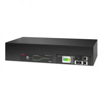 APC NetShelter Rack automaattinen siirtokytkin, 2U, 32A, 230V, 2 IEC 309 IN, 16 C13, 2 C19 OUT, 50/60 Hz