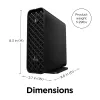 HP Z2 Mini G9 Dual Type-A SuperSpeed USB 10Gbps portti liitäntäkortit/-sovittimet