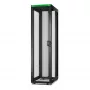 APC Easy Rack, 48U, musta, katto, rullat, jalat, 4 kannatinta ja pohja, ilman sivuseiniä, 2258H x 600B x 1000T mm