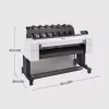 HP Designjet T1600dr 36 tuuman PostScript-tulostin