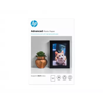 HP Advanced Photo Paper Glossy 250 g/m2 10 x 15 cm (101 x 152 mm) 25 arkkia