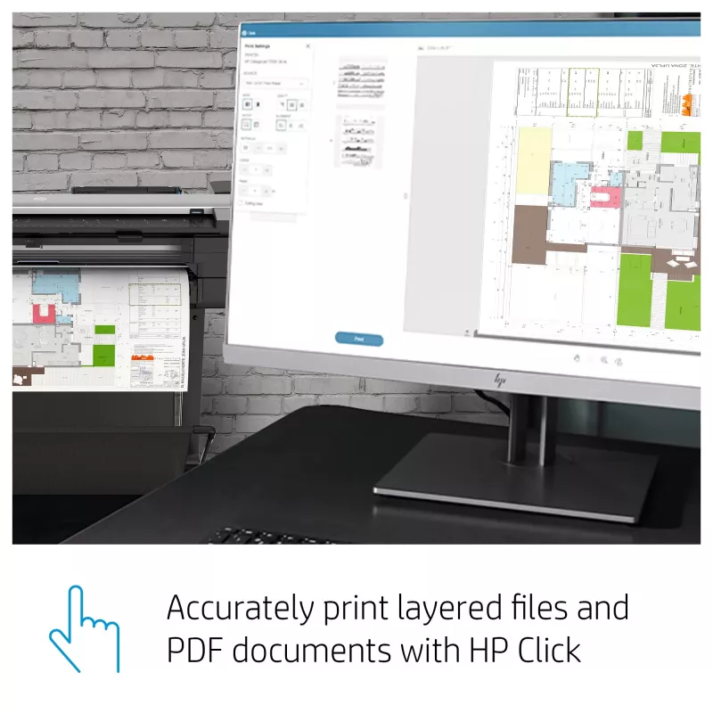 HP Designjet T830 24-in monitoimitulostin
