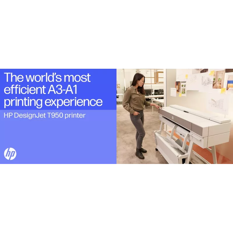 HP DesignJet T950 36-in Thermal Inkjet 2400x1200 DPI -tulostin