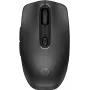 HP 695 ladattava langaton hiiri, molempikätinen, Bluetooth, 4000 DPI, musta