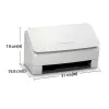 HP Scanjet Enterprise Flow 5000 s5 arkinsyöttöskanneri 600 x 600 DPI A4 valkoinen