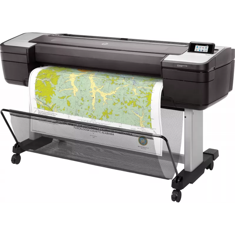 HP Designjet T1700 44 tuuman tulostin, lämpömustesuihkutulostus, 2400 x 1200 DPI, HP-GL/2, TIFF, JPEG, CALS G4, URF, syaani, fotomusta, mattamusta, magenta, keltainen, 2400 x 1200 DPI, 116 sivua tunnissa