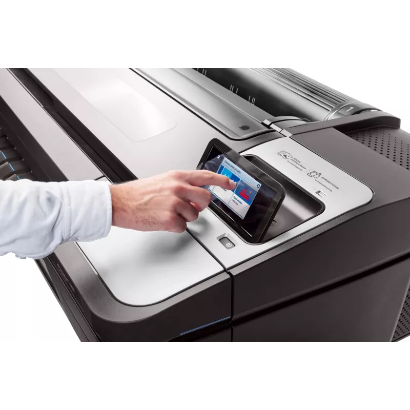 HP Designjet T1700 44 tuuman tulostin, lämpömustesuihkutulostus, 2400 x 1200 DPI, HP-GL/2, TIFF, JPEG, CALS G4, URF, syaani, fotomusta, mattamusta, magenta, keltainen, 2400 x 1200 DPI, 116 sivua tunnissa