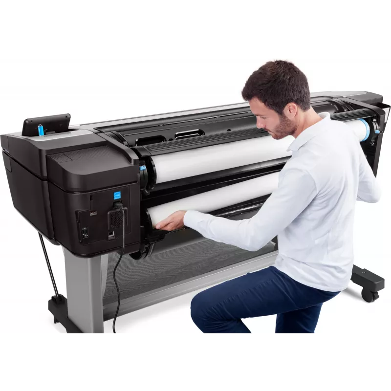 HP Designjet T1700 44 tuuman tulostin, lämpömustesuihkutulostus, 2400 x 1200 DPI, HP-GL/2, TIFF, JPEG, CALS G4, URF, syaani, fotomusta, mattamusta, magenta, keltainen, 2400 x 1200 DPI, 116 sivua tunnissa