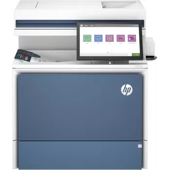 HP Color LaserJet Enterprise Flow MFP 5800zf -tulostin, laser, väritulostus, 1200 x 1200 DPI, A4, suoratulostus, valkoinen