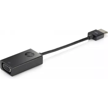 HP HDMI-VGA-adapteri, 0,045 m, HDMI, VGA (D-Sub), uros, naaras, musta