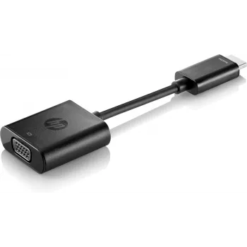 HP HDMI-VGA-adapteri, 0,045 m, HDMI, VGA (D-Sub), uros, naaras, musta