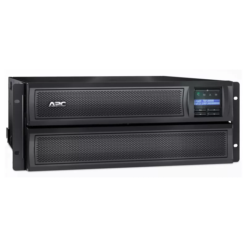 APC Smart-UPS X SMX3000HV - 3000VA, 8x C13 + 2x C19 -lähtö, USB, laajennettava varakäyntiaika, matala asennussyvyys