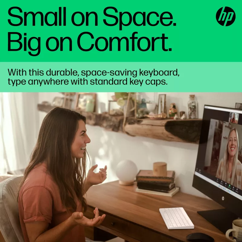 HP 350 kompakti monilaitteinen Bluetooth-näppäimistö