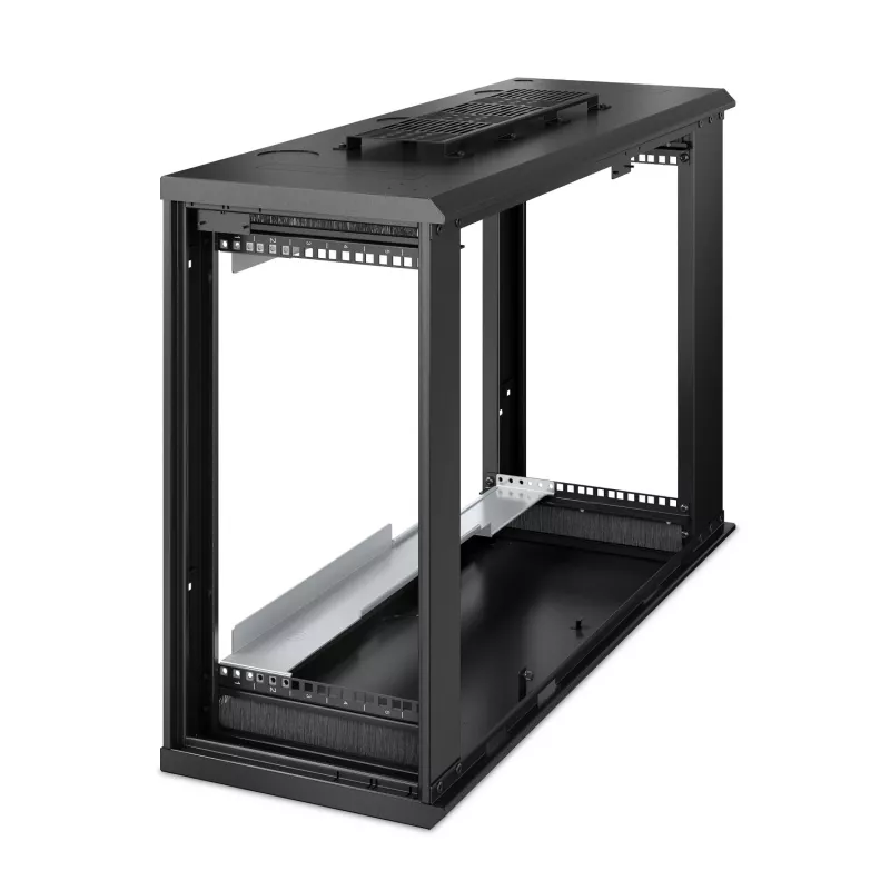 APC NetShelter 6U matala seinäasennettava rack-kotelokaappi 230V palvelinsyvyys