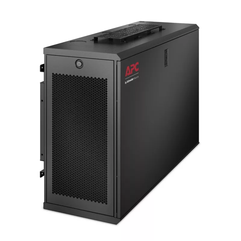 APC NetShelter 6U matala seinäasennettava rack-kotelokaappi 230V palvelinsyvyys