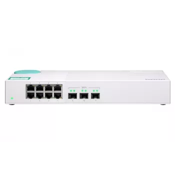 QNAP QSW-308S verkkokytkin hallitsematon Gigabit Ethernet (10/100/1000) valkoinen