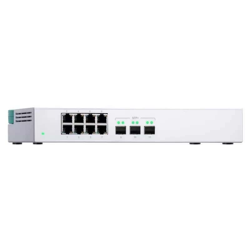 QNAP QSW-308S verkkokytkin hallitsematon Gigabit Ethernet (10/100/1000) valkoinen