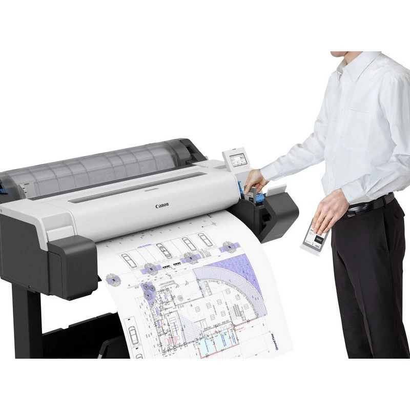 Canon imagePROGRAF TM-340 suurkuvatulostin WLAN Bubblejet väri 2400 x 1200 DPI A0 (841 x 1189 mm) Ethernet LAN