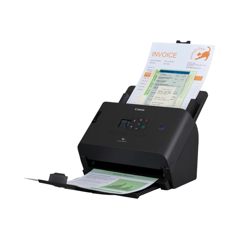 Canon imageFORMULA DR-S250N verkkodokumenttiskanneri QR-koodituella