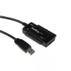 StarTech.com SATA–USB-kaapeli – USB 3.1 (10 Gbit/s) – UASP, musta, aktiviteetti, käyttö, CE, FCC, ASMedia – ASM1351, 12 V, 0–60 °C