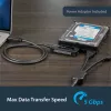 StarTech.com SATA–USB-kaapeli – USB 3.1 (10 Gbit/s) – UASP, musta, aktiviteetti, käyttö, CE, FCC, ASMedia – ASM1351, 12 V, 0–60 °C