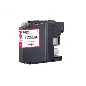 Brother LC22EM mustepatruuna 1 kpl alkuperäinen magenta