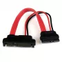 StarTech.com 15 cm Slimline SATA – SATA -sovitin virtaliitännällä - F/M