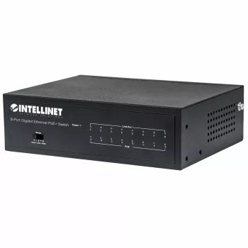 Hallittava kytkin Intellinet 8-porttinen Gigabit Ethernet PoE+