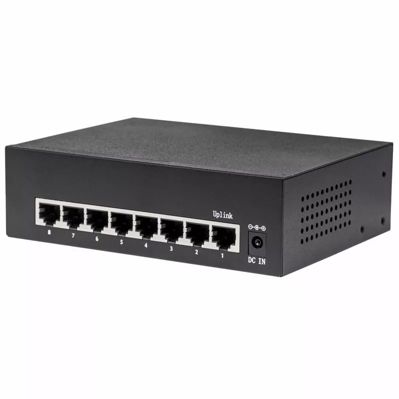Hallittava kytkin Intellinet 8-porttinen Gigabit Ethernet PoE+