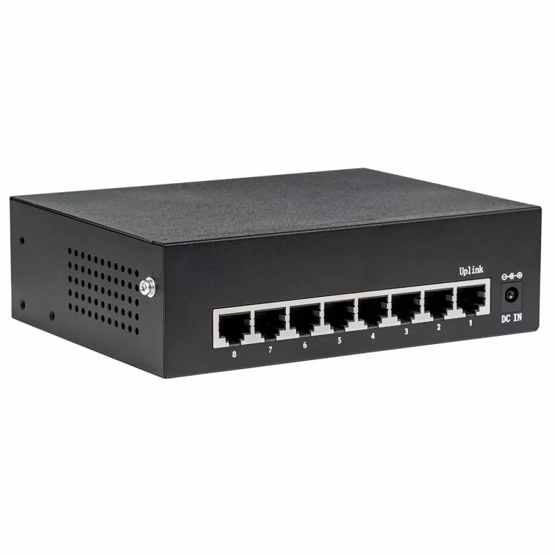 Hallittava kytkin Intellinet 8-porttinen Gigabit Ethernet PoE+