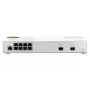 QNAP QSW-M2108-2S verkkokytkin Managed L2 2.5G Ethernet (100/1000/2500) harmaa