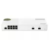 QNAP QSW-M2108-2S verkkokytkin Managed L2 2.5G Ethernet (100/1000/2500) harmaa