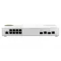 QNAP QSW-M2108-2C verkkokytkin Managed L2 2.5G Ethernet (100/1000/2500) harmaa, valkoinen