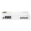 QNAP QSW-M2108-2C verkkokytkin Managed L2 2.5G Ethernet (100/1000/2500) harmaa, valkoinen