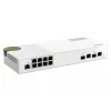 QNAP QSW-M2108-2C verkkokytkin Managed L2 2.5G Ethernet (100/1000/2500) harmaa, valkoinen