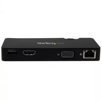 StarTech.com matkatelakointiasema kannettaville – HDMI tai VGA – USB 3.0