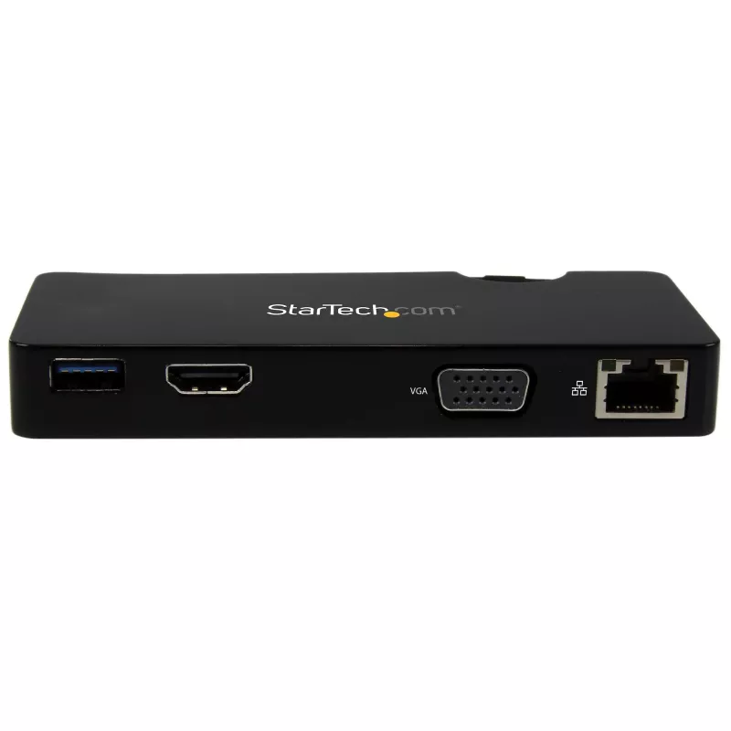 StarTech.com matkatelakointiasema kannettaville – HDMI tai VGA – USB 3.0