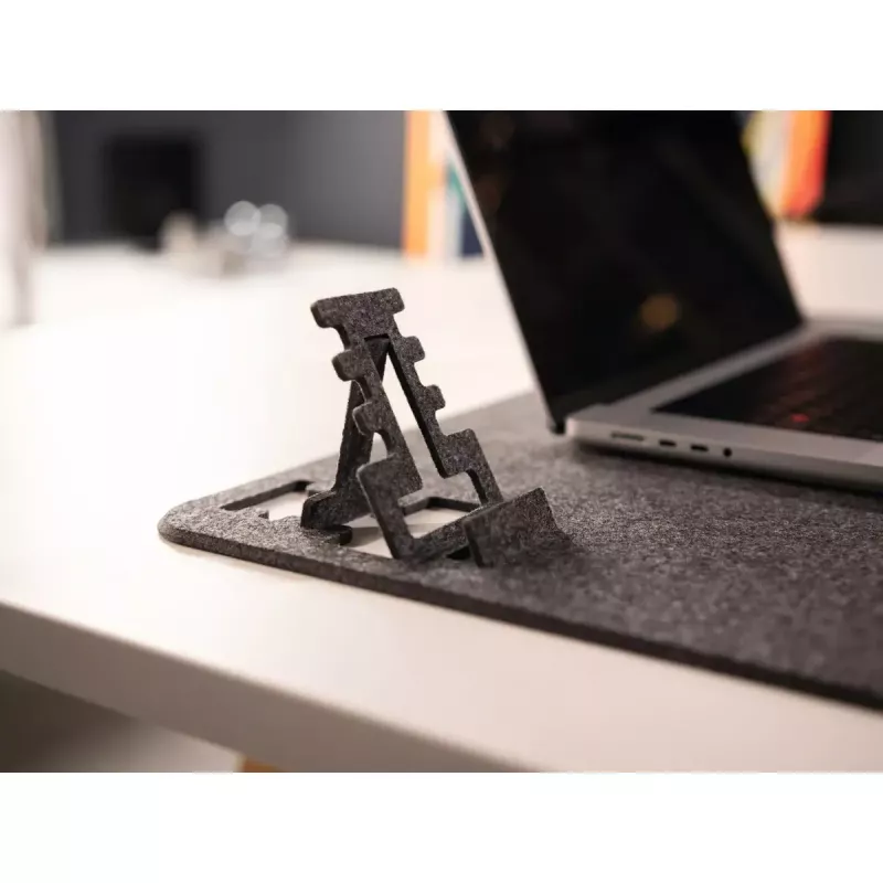 Pöytäalusta Durable 708158 PET-huopa antrasiitti 700x330x4 mm