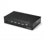StarTech.com 4-porttinen HDMI KVM-kytkin - USB 3.0 - 1080p, 1920 x 1080 pikseliä, rack-asennus, musta